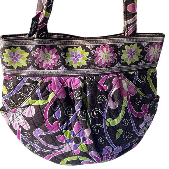 Vera Bradley Multicolor Floral Bag with Black Accents - Picture 4 of 11